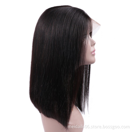 Front Wig Wigs Human Hair For Black Brazilian Straight Lace Women Human Hair Extension closure wigs